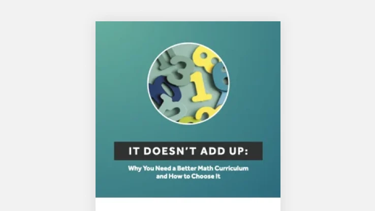 E-book: It Doesn't Add Up